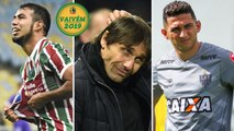 Sornoza, Conte e Danilo Barcelos agitam o Vaivém na manhã desta quarta