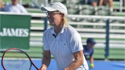 La prise de position très inattendue de Martina Navratilova