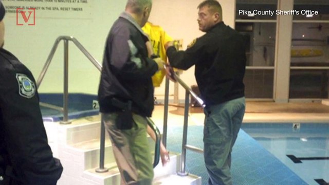 Suspect Flees Custody, Found Hours Later Relaxing in Senior Center's Hot Tub