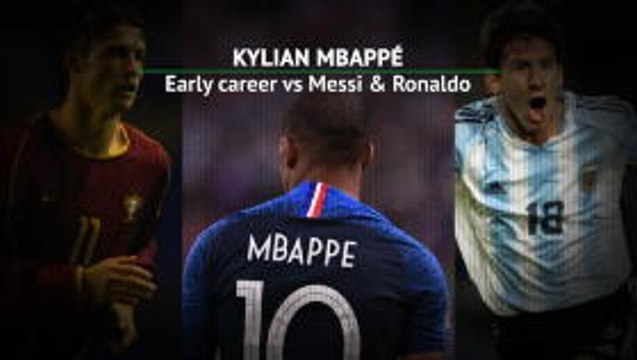 Kylian Mbappe vs. Messi and Ronaldo