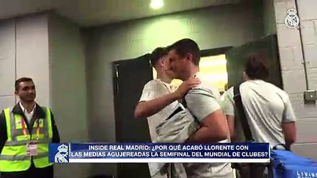 ¿Por que se agujerea las medias Marcos Llorente?