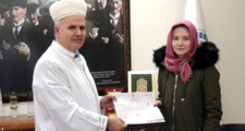 Ukraynalı Gelin Vieronika, İslamiyet'i Seçti, Elif Adını Aldı