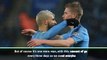 Guardiola relieved at De Bruyne and Aguero injury return