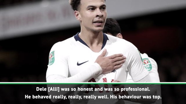 Arsenal 'must be grateful' to Alli reaction - Pochettino