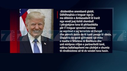 DEBIMI I DIPLOMATEVE IRANIANE, TRUMP FALENDERON RAMEN - News, Lajme - Kanali 7