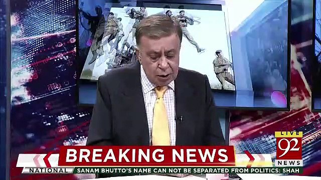 Asif Zardari Still Have A Sindh Card,That Will Be Very Dangerous-Arif Nizami