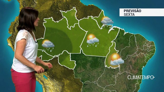 Previsão Norte – Temporais no AM, AC e RO