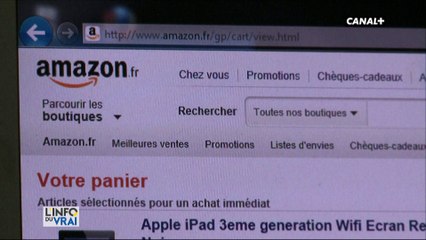 La taxe GAFA rapporterait 500 millions d'euros - L'info du vrai du 20/12 - CANAL+