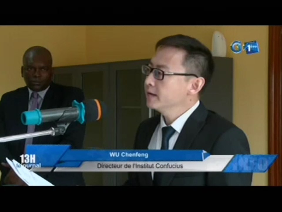 RTG/Education - Ouverture de l’institut Confucius à l’université Omar Bongo