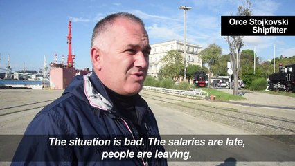 Croatia's shipbuilders struggle to stay afloat