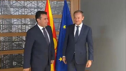 Οι συναντήσεις του Ζόραν Ζάεφ στις Βρυξέλλες