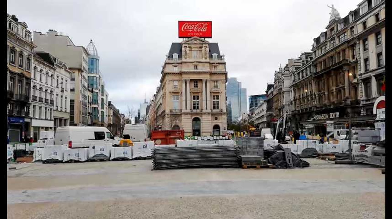 Les travaux du piétonnier sont finis à 50%