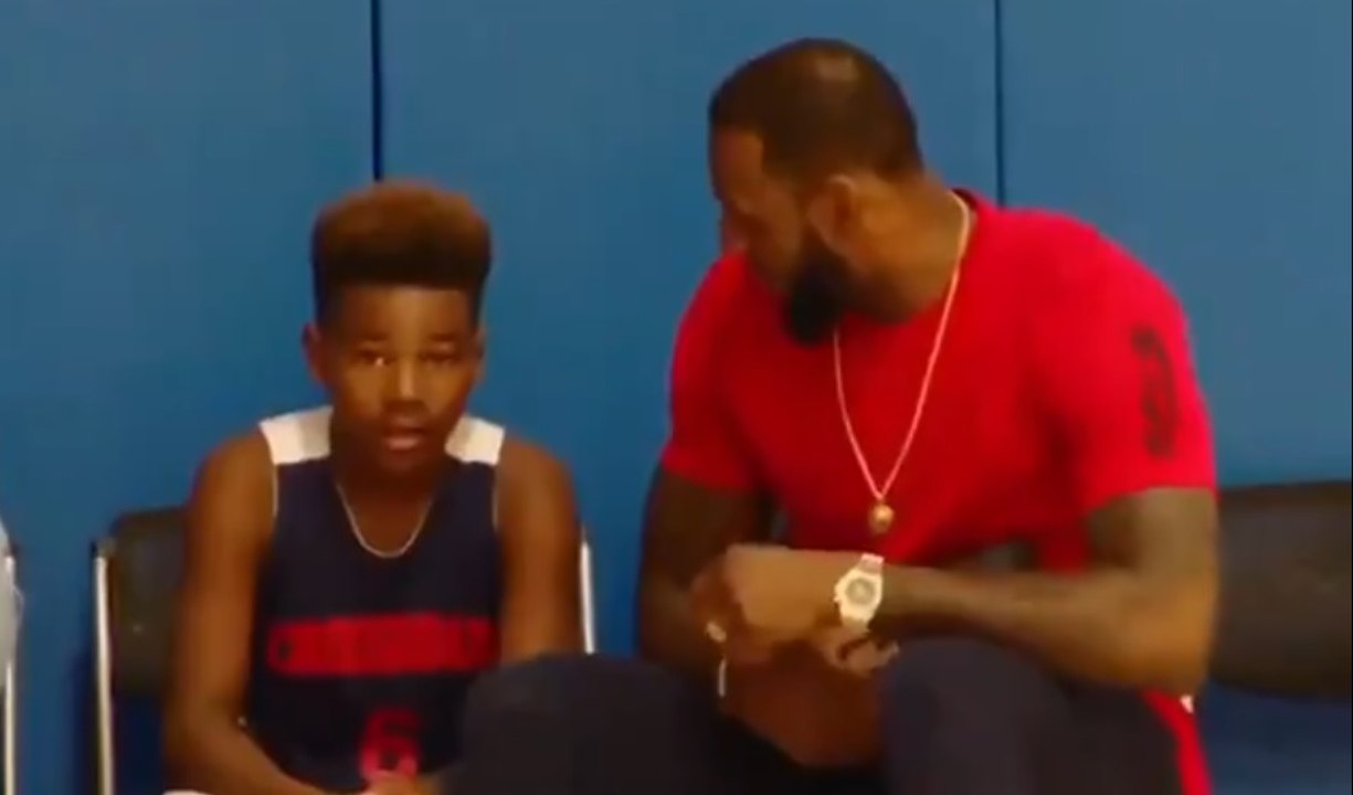 Le superbe discours de LeBron James à son fils Bryce Maximus 