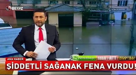 Taşan dere ev ve iş yerlerini yuttu!