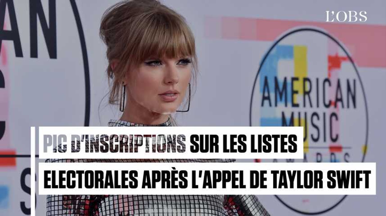 Etats-Unis : un pic d'inscriptions sur les listes électorales après l'appel de Taylor Swift