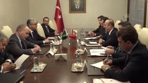 Çavuşoğlu, Libya Ulusal Mutabakat Hükümeti İçişleri Bakanı Başağa ile Görüştü