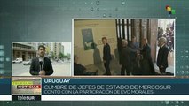 Celebran en Uruguay cumbre de jefes de Estado del Mercosur