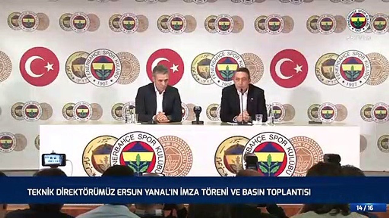 Teknik Direktörümüz Ersun Yanal’ın İmza Töreni - 18 Aralık 2018