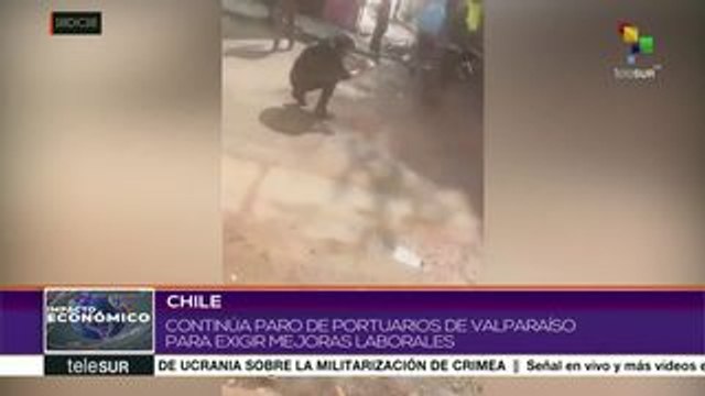 Chile: continúa paro de trabajadores portuarios de Valparaíso