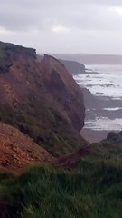Cliffside Collapses in Cornwall