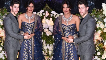 Priyanka Chopra & Nick Jonas Look Dazzling In Blue Outfits; Watch Video | Boldsky