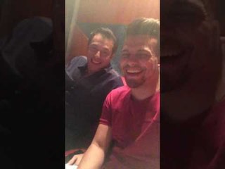 من كوليس تسجل الاغنية  الجديد بين مصطفي شعبان و حسين غاندي اللهم اني صايم