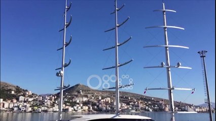 Ora News - Jahti i tretë më i madh në botë shkel në Sarandë