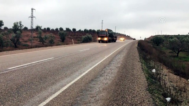 Suriye sınırına askeri sevkiyat - KİLİS