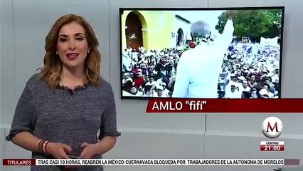 AMLO: no soy fifí, vengo de abajo ahora me tengo que vestir así