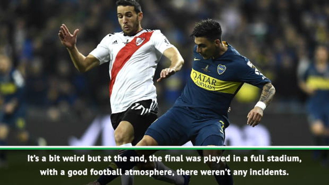 Copa Libertadores in Madrid was...weird - Sanz