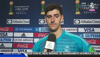Courtois: "Ya vimos ayer con River que no te puedes fiar de ningún rival"
