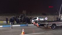 Tunceli'de Zırhlı Polis Aracı, 2 Otomobile Çarptı