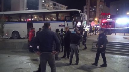 İzmir Kontrolden Çıkan Servis Otobüsü Yayaları Ezdi 1 Ölü, 2 Yaralı