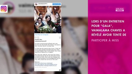 Miss France 2019 : Vaimalama Chaves avait déjà tenté Miss Tahiti, sans succès