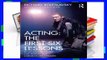 Best product  Acting: The First Six Lessons (Routledge Theatre Classics) - Richard Boleslavsky