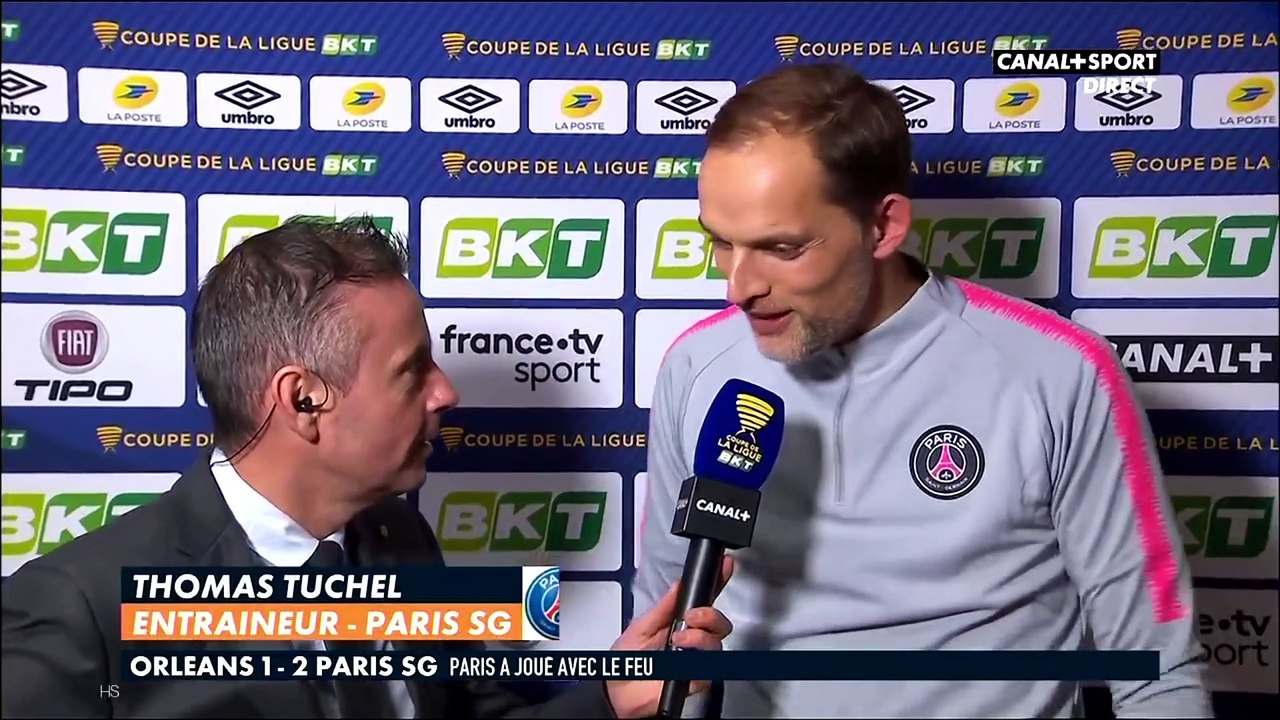 Interview Diaby et Tuchel - USOPSG 8e CDL (1-2)