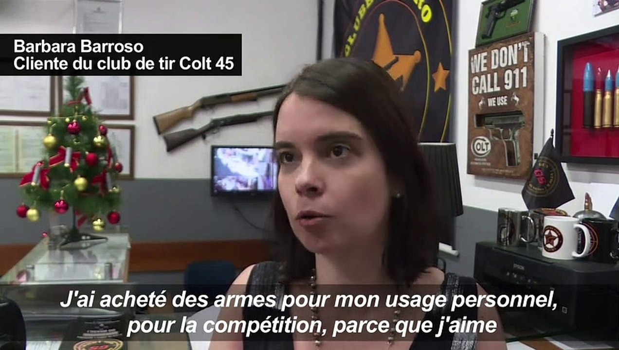 Port d'armes: le témoignage d'une brésilienne f...
