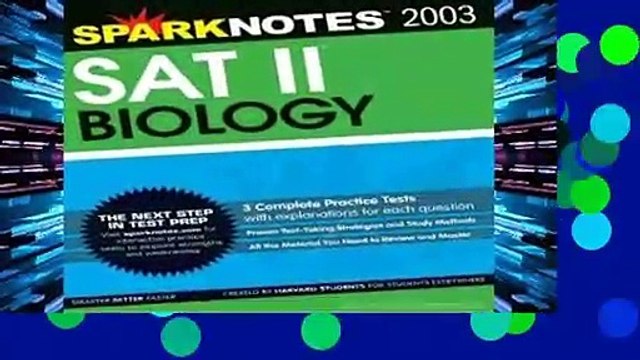 Best product SAT II Biology (Sparknotes Test Prep) - Sparknotes Editors