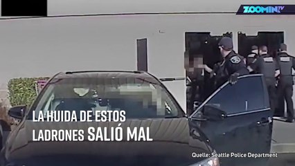 El torpe e hilarante plan de huída de estos ladrones