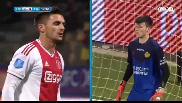 Dusan Tadic Penalty Goal - Roda JC Kerkrade vs Ajax Amsterdam 0-1 19/12/2018