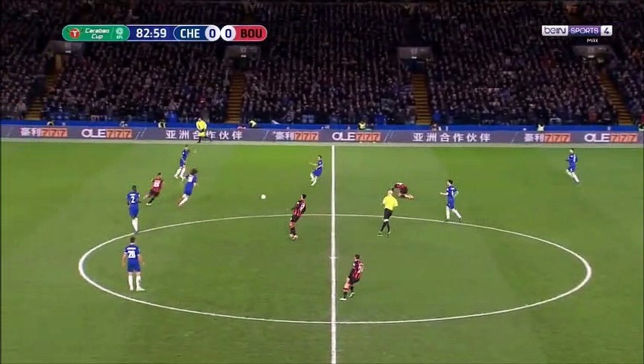 Eden Hazard winner vs Bournemouth (1-0)
