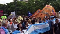 Arjantin'de öğretmenlerden protesto - BUENOS AİRES