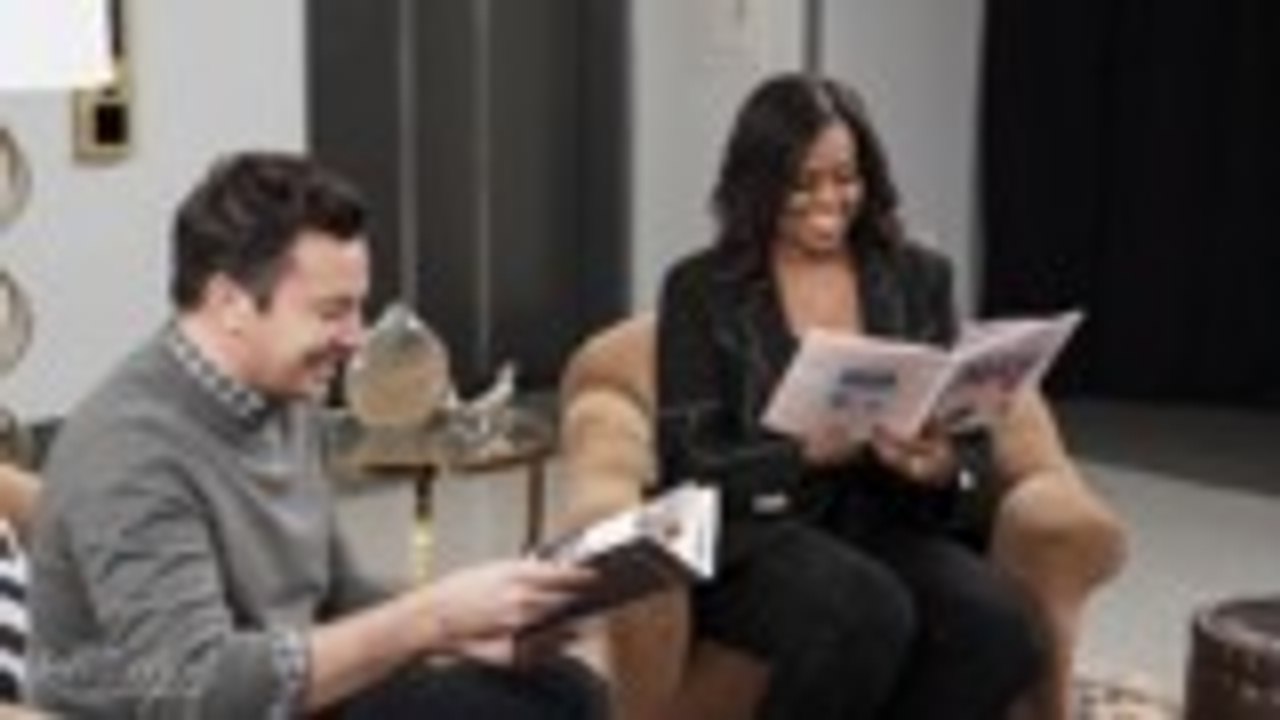 Michelle Obama and Jimmy Fallon Surprise Fans on 'Tonight Show' | THR News