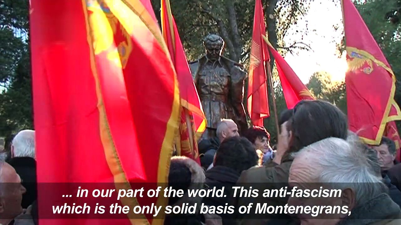 Montenegro unveils statue to late Yugoslav lead...