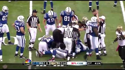 (NFL) 2011 Saints Defeat Colts 62-7 Highlights