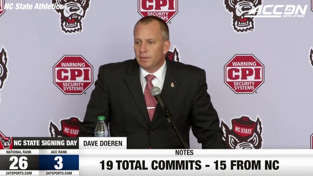 Dave Doeren On NC State Recruiting Class: They Chose Us For The Rest Of Their Lives