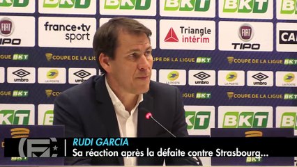 La réaction de Rudi GARCIA après STRASBOURG