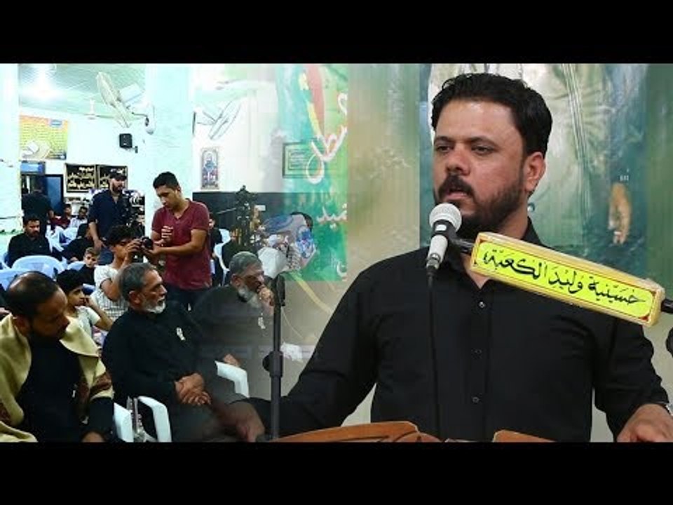 الشاعر مصطفى حرب || مهرجان اولئك الرجال الرجال || حسينية وليد الكعبة