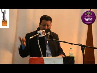 الشاعر سمير صبيح : ومقاطع من قصائد : مهرجان كتبنه على الجرف : ملتقى المدينه الثقافي 2016