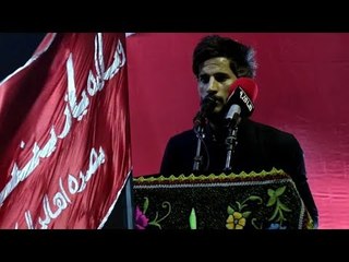 الرادود محمد التميمي حنجره حسينه رائعه مهرجان الرايه محرم2017